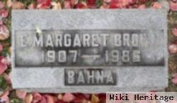 E. Margaret Brown Bahna