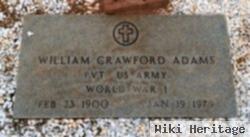 William Crawford "croft" Adams