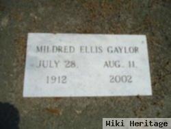 Mildred Ellis Gaylor