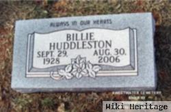 Willie Pearl "billie" Hamilton Huddleston