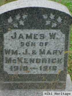 James W Mckendrick