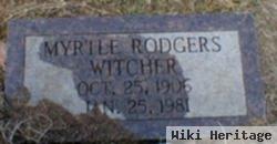 Myrtle Lillian Rodgers Witcher