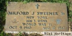 Milford J Sweener, Sr