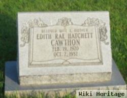 Edith Rae Hatchett Cawthon