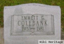 Emmett G Colebank