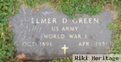 Elmer D Green