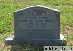 Martha Emma Baker Moss