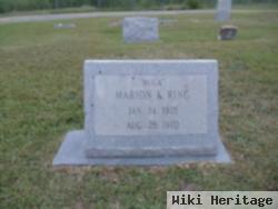 Marion K. Ring