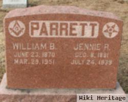 Jennie R Garrett Parrett