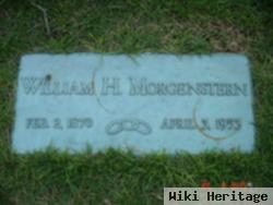 William Henry "willie" Morgenstern