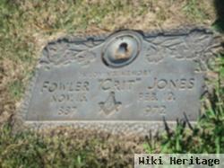 Fowler Crittenden "crit" Jones