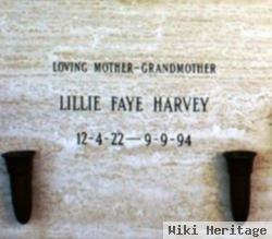 Lillie Faye Cooley Harvey