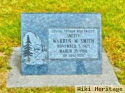 Warren W "smitty" Smith