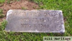 Janie Sims Davis