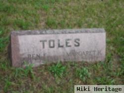 Benjamin F Toles