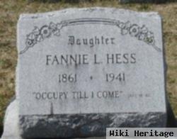 Fannie L. Hess