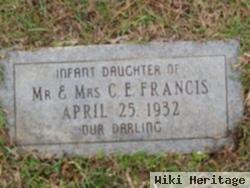 Infant Daughter Francis