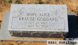 Mary Alice Krause Goddard