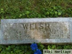 Ina Isabella "belle" Hawks Welsh