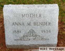 Anna M Bowman Bender