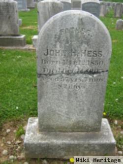 John H. Hess