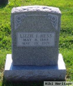 Lizzie E Hess