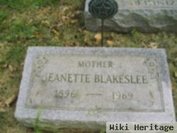 Jeanette P Steele Blakeslee