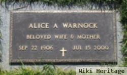 Alice A. Wanock