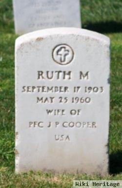 Ruth M Cooper