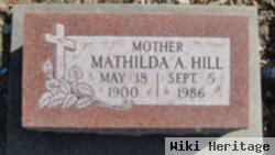 Mathilda Ann "tillie" Freier Hill