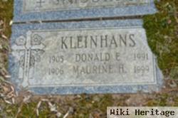 Maurine H Kleinhans