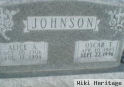 Oscar T Johnson