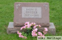 Ralph D Snyder