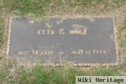 Etta G Walz