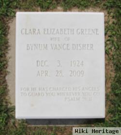 Clara Elizabeth Greene Disher