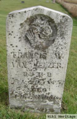 Francis W. Van Velzer