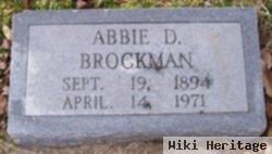 Abbie D Ivers Brockman