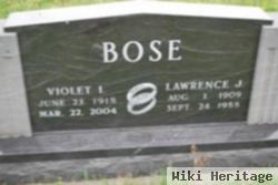 Violet Irene Ehrke Bose