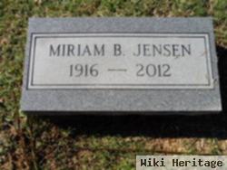 Miriam B Jensen