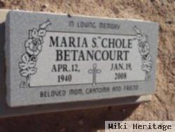 Maria S "chole" Betancourt