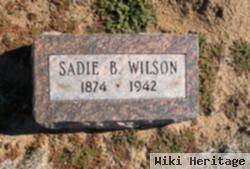 Sadie B Wilson