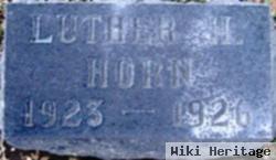 Luther H Horn