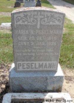 Maria A Peselmann