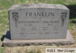 Myrtle Bahruth Franklin