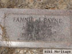 Fannie J Edmiston Payne