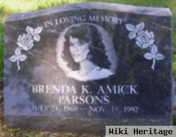 Brenda K Amick Parsons