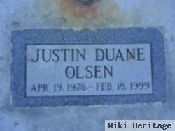 Justin Duane Olsen