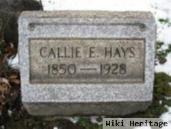 Callie E. Hays