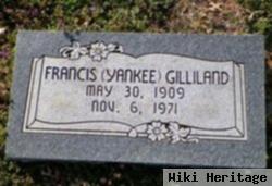 Frances "yankee" Gilliland