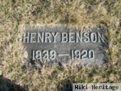 Henry Benson